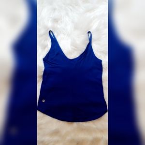 Fabletics Electric Blue Tank Top Size Small